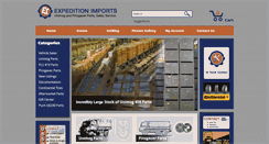 Desktop Screenshot of expedition-imports.com